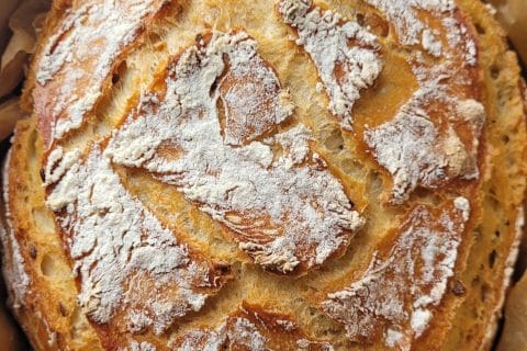 Cliquez pour zoomer ! Pain Cocotte Thermomix par cflo68🐞