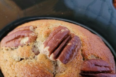 Cliquez pour zoomer ! Banana bread aux noix de pécan Thermomix par cflo68🐞