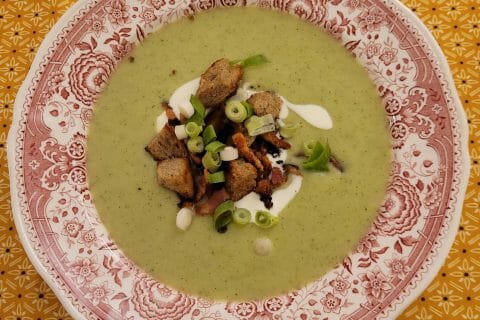 Cliquez pour zoomer ! Velouté de courgettes Thermomix par cflo68🐞