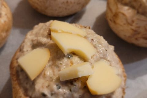 Cliquez pour zoomer ! Champignons farcis Thermomix par cflo68🐞