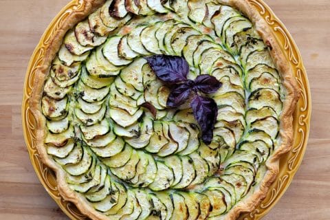 Cliquez pour zoomer ! Tarte courgettes et ricotta Thermomix par cflo68🐞