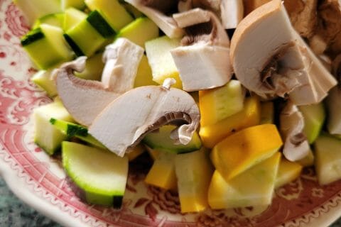 Cliquez pour zoomer ! Risotto courgettes et crevettes Thermomix par cflo68🐞