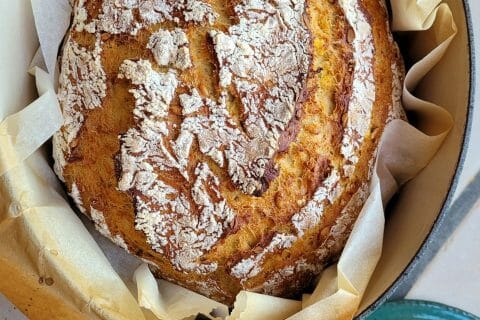 Cliquez pour zoomer ! Pain Cocotte Thermomix par cflo68🐞