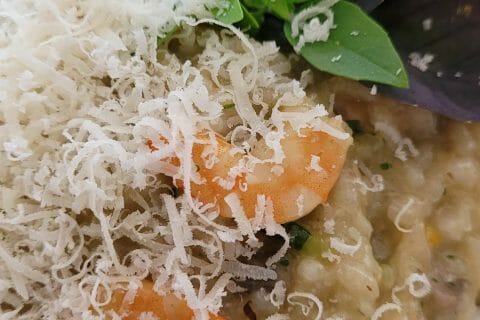 Cliquez pour zoomer ! Risotto courgettes et crevettes Thermomix par cflo68🐞