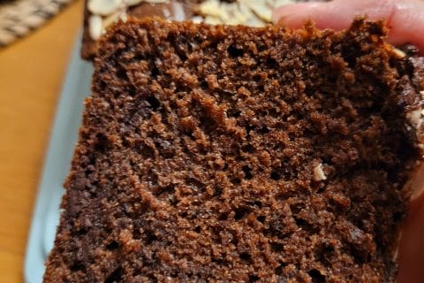 Cliquez pour zoomer ! Cake au chocolat et à la banane Thermomix par cflo68🐞