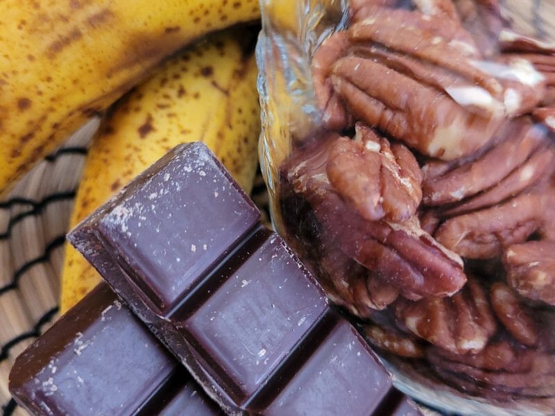 Cliquez pour zoomer ! Browfins choco banane et pécan Thermomix par cflo68🐞