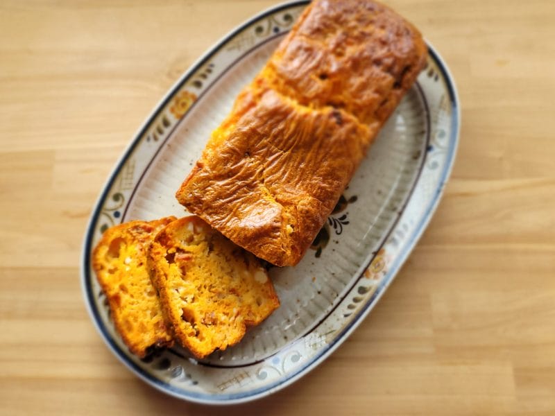 Cliquez pour zoomer ! Cake chorizo, poivrons et feta Thermomix par cflo68🐞