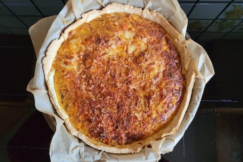Cliquez pour zoomer ! Quiche fenouil, chèvre et chorizo Thermomix par cflo68🐞