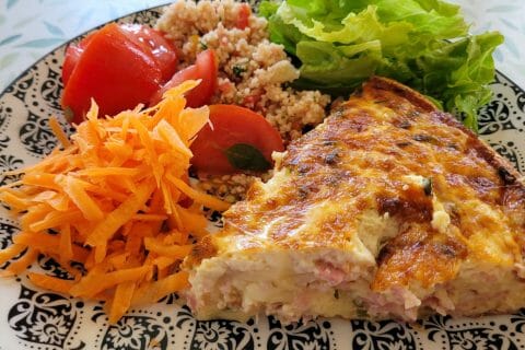 Cliquez pour zoomer ! Quiche sans pâte Thermomix par cflo68🐞