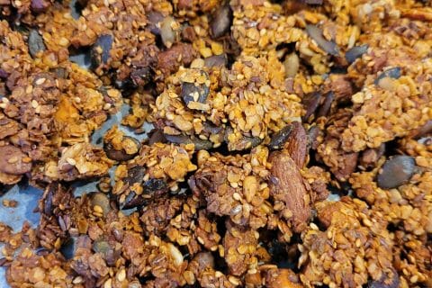 Cliquez pour zoomer ! Granola salé Thermomix par cflo68🐞