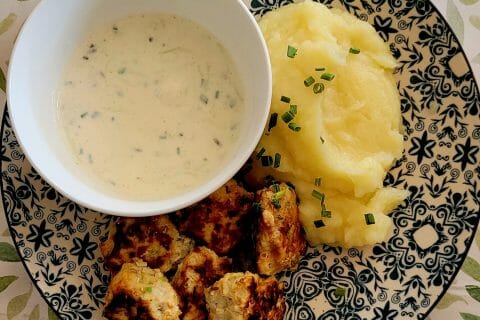 Cliquez pour zoomer ! Boulettes de dinde, courgettes et cumin Thermomix par cflo68🐞