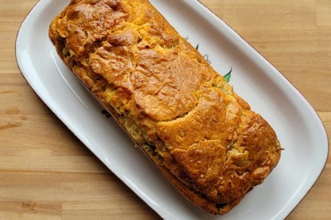 Cliquez pour zoomer ! Cake aux artichauts et tomates confites Thermomix par cflo68🐞