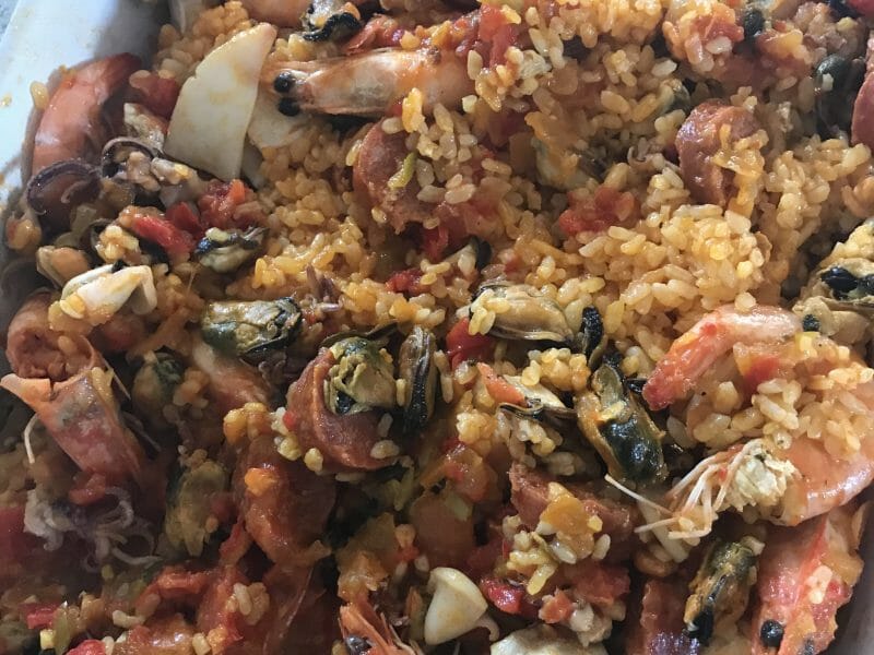 Cliquez pour zoomer ! Paella Thermomix par Remysch67