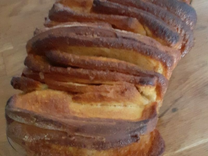Cliquez pour zoomer ! Brioche à effeuiller à la cannelle Thermomix par wawa73