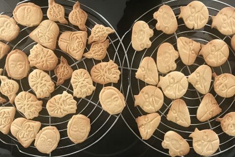 Cliquez pour zoomer ! Sablés sucrés à la vache qui rit Thermomix par soniamanga