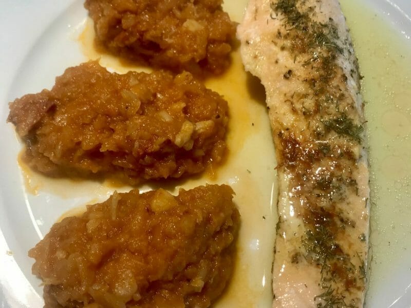 Cliquez pour zoomer ! Fondue de fenouil au chorizo Thermomix par soniamanga