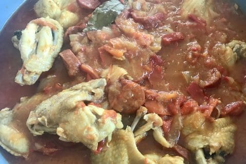 Cliquez pour zoomer ! Poulet au chilindrón Thermomix par soniamanga