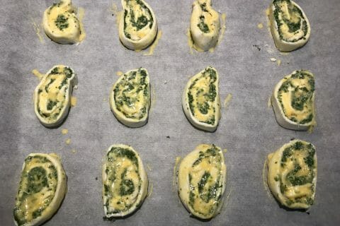 Cliquez pour zoomer ! Spirales feuilletées épinards et feta Thermomix par soniamanga