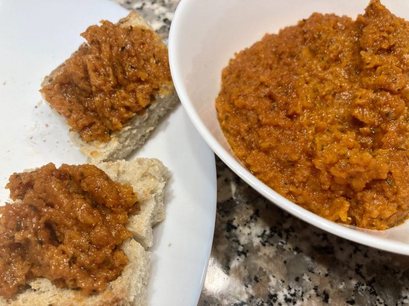 Cliquez pour zoomer ! Tartinade carottes et tomates Thermomix par soniamanga