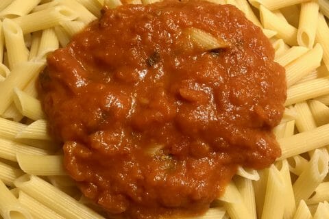Cliquez pour zoomer ! Penne sauce arrabbiata Thermomix par soniamanga