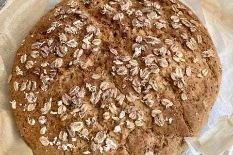 Cliquez pour zoomer ! Pain aux flocons d’avoine en cocotte Thermomix par soniamanga