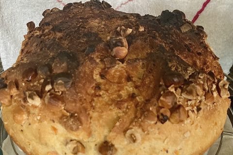 Cliquez pour zoomer ! Pain cocotte aux carottes et aux noisettes Thermomix par soniamanga