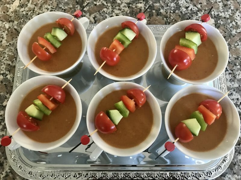 Cliquez pour zoomer ! Gaspacho Andalou Thermomix par soniamanga