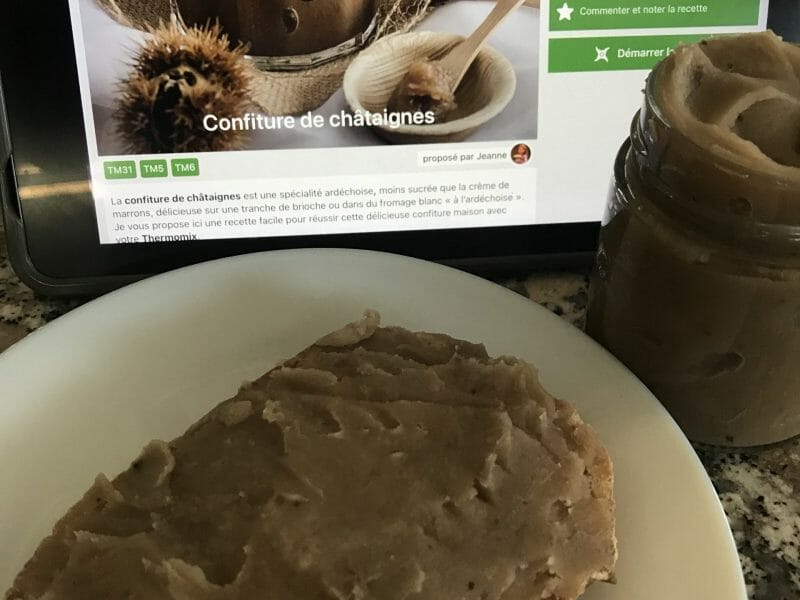 Confiture de châtaignes au Thermomix - Cookomix