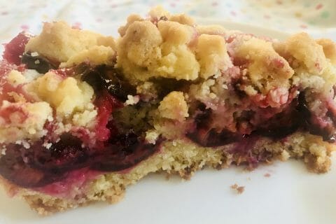 Cliquez pour zoomer ! Crumb cake aux prunes Thermomix par soniamanga