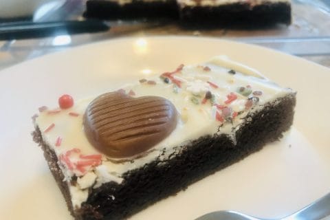 Cliquez pour zoomer ! Kladdkaka – Gâteau au chocolat suédois Thermomix par soniamanga