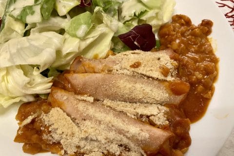 Cliquez pour zoomer ! Backed beans à l’Américaine Thermomix par soniamanga