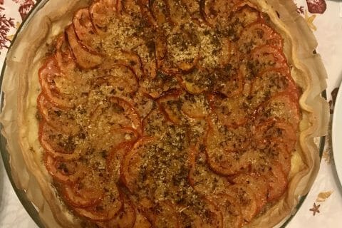 Cliquez pour zoomer ! Tarte salée façon tomates farcies Thermomix par soniamanga