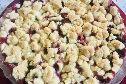 Cliquez pour zoomer ! Crumb cake aux prunes Thermomix par soniamanga