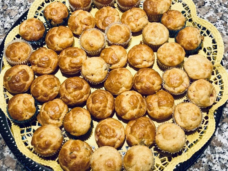 Cliquez pour zoomer ! Mini muffins au jambon et olives vertes Thermomix par soniamanga