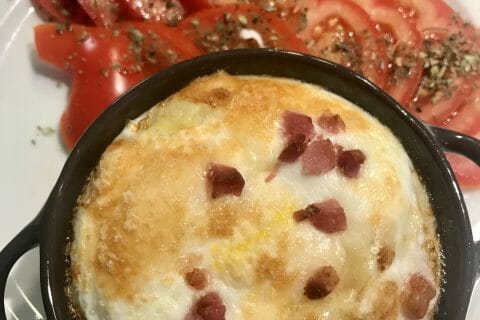 Cliquez pour zoomer ! Oeufs cocotte en parmentier Thermomix par soniamanga