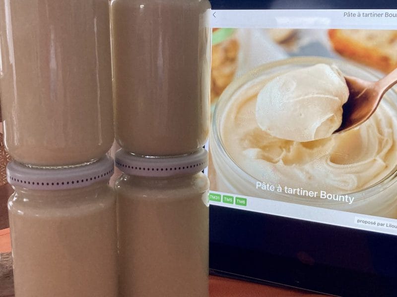 Cliquez pour zoomer ! Pâte à tartiner Bounty Thermomix par soniamanga