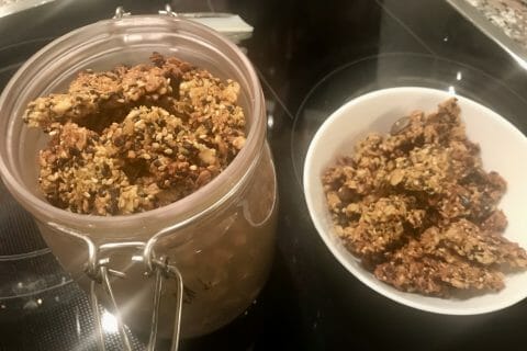 Cliquez pour zoomer ! Granola salé Thermomix par soniamanga
