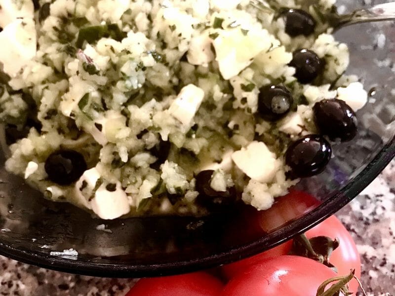 Cliquez pour zoomer ! Salade de courgettes à la feta Thermomix par soniamanga
