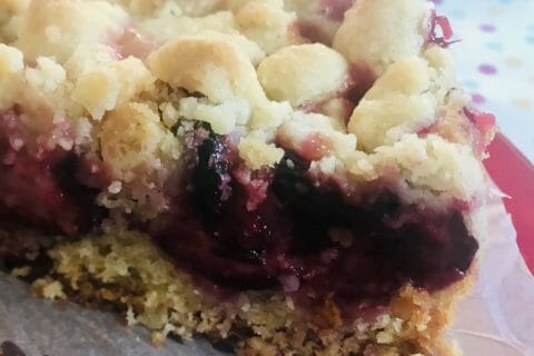 Cliquez pour zoomer ! Crumb cake aux prunes Thermomix par soniamanga