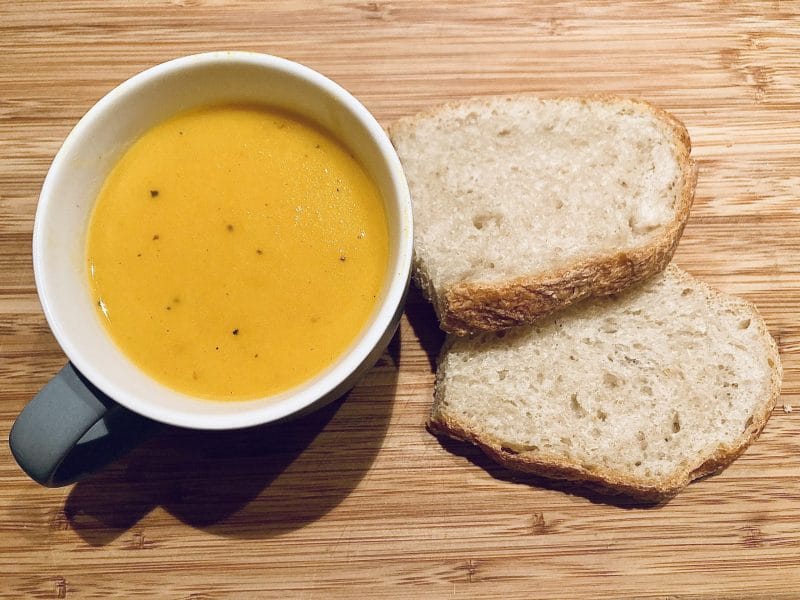 Cliquez pour zoomer ! Soupe de potimarron à l’orange et au gingembre Thermomix par soniamanga