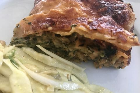 Cliquez pour zoomer ! Lasagnes au saumon et aux épinards Thermomix par soniamanga