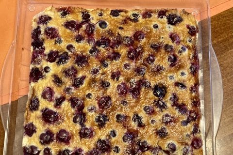 Cliquez pour zoomer ! Clafoutis aux raisins frais Thermomix par soniamanga