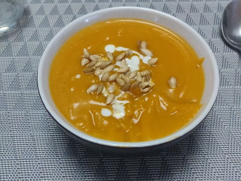 Cliquez pour zoomer ! Velouté de butternut Thermomix par Bluedy