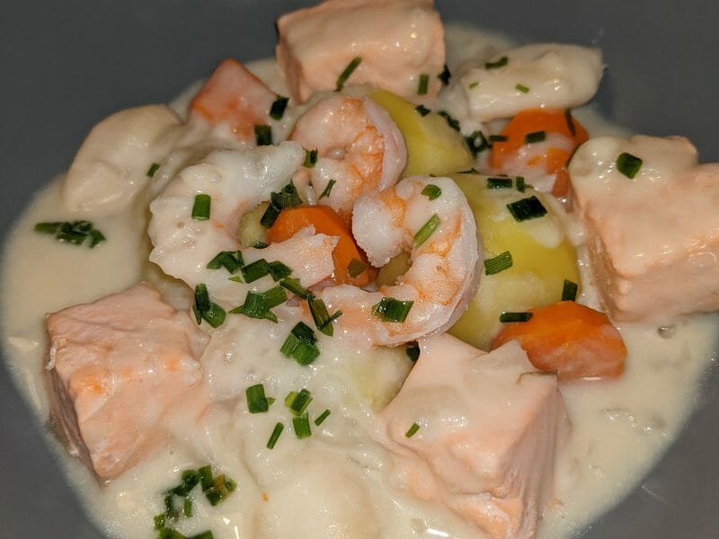 Cliquez pour zoomer ! Blanquette de la mer Thermomix par camille_261