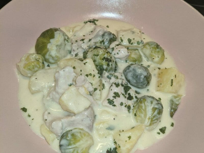 Cliquez pour zoomer ! Potée de choux de Bruxelles Thermomix par camille_261