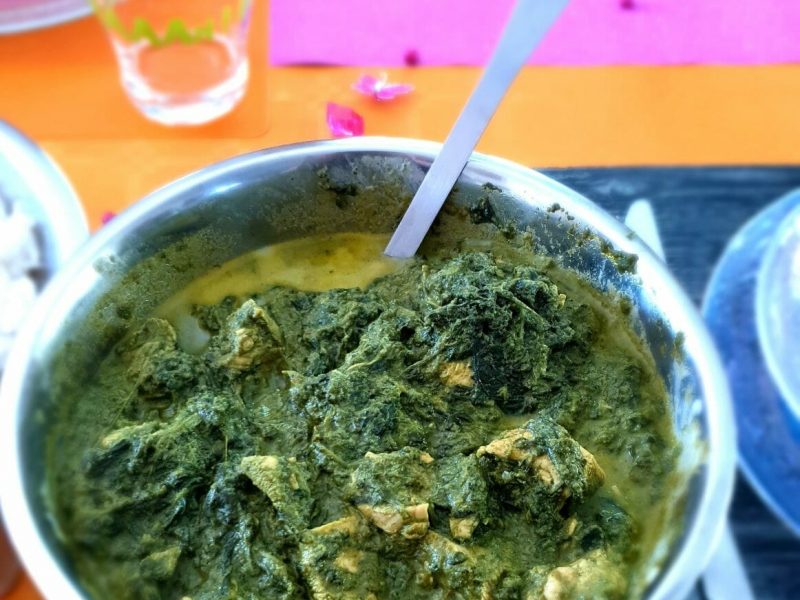 Cliquez pour zoomer ! Poulet Palak Thermomix par zazo0u