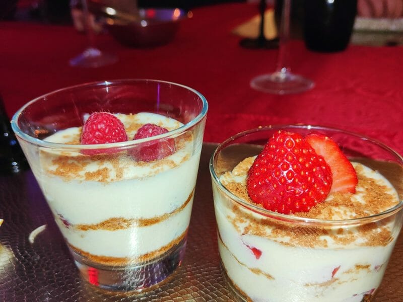 Cliquez pour zoomer ! Tiramisu aux framboises et spéculoos Thermomix par zazo0u