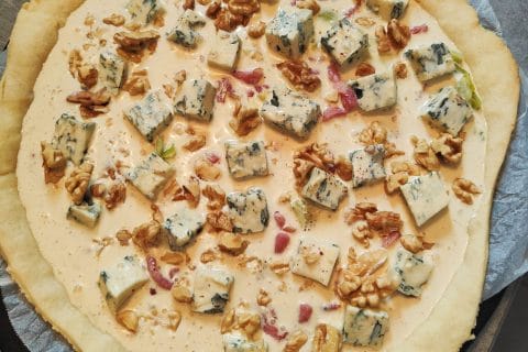 Cliquez pour zoomer ! Flamiche aux poireaux et gorgonzola Thermomix par zazo0u