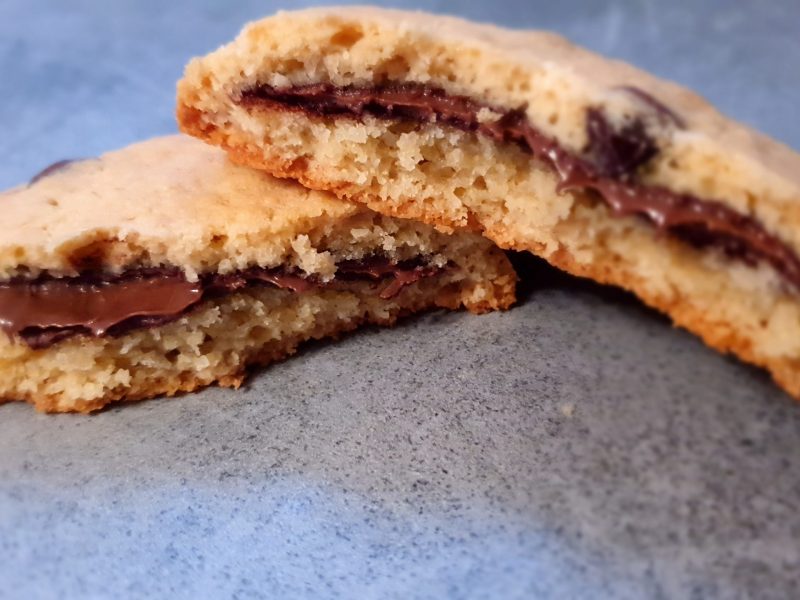Cliquez pour zoomer ! Cookies fourrés au nutella Thermomix par zazo0u
