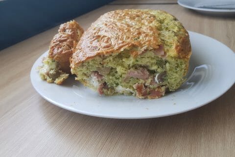 Cliquez pour zoomer ! Cake salé jambon fromage et olives Thermomix par rynk